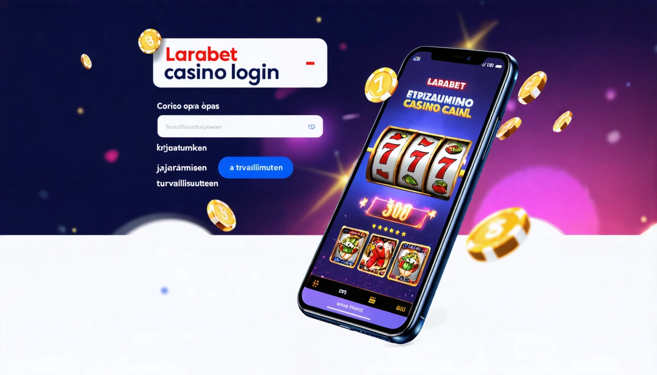 Larabet casino login opas kirjautumiseen ja turvallisuuteen